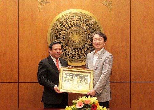 Tổng cục trưởng Nguyễn Văn Tuấn tiếp đoàn Tổng cục Du lịch Hàn Quốc
